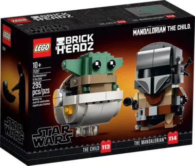 LEGO®  BrickHeadz™ The Mandalorian™ & the Child - 295 pieces - 75317