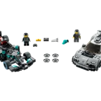 Alternative view of LEGO® Speed Champions Mercedes-AMG F1 W12 E Performance & Mercedes-AMG Project One - 564 pieces - 76909