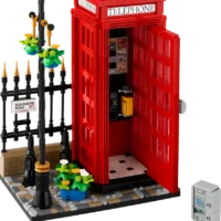 Alternative view of LEGO® Ideas Red London Telephone Box - 21347 - 1460 pieces