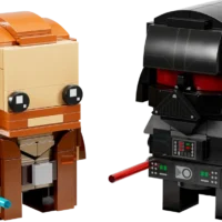 Alternative view of LEGO® BrickHeadz™ - Obi-Wan Kenobi and Darth Vader - 40547 - 260 pieces