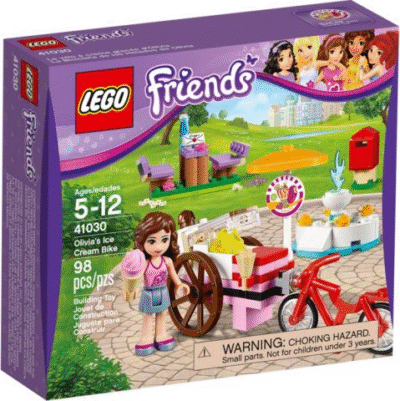 LEGO® Friends Olivia's Ice Cream Bike - 98 pieces - 41030 (RARE & RETIRED)