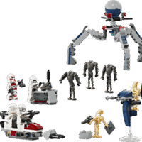 Alternative view of LEGO® Star Wars™ Clone Trooper™ & Battle Droid™ Battle Pack – 215 pieces – 75372
