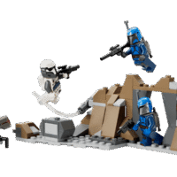 Alternative view of LEGO® Star Wars™ Ambush on Mandalore™ Battle Pack – 109 pieces – 75373