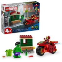 LEGO Iron Man with Bike and The Hulk Set 76287